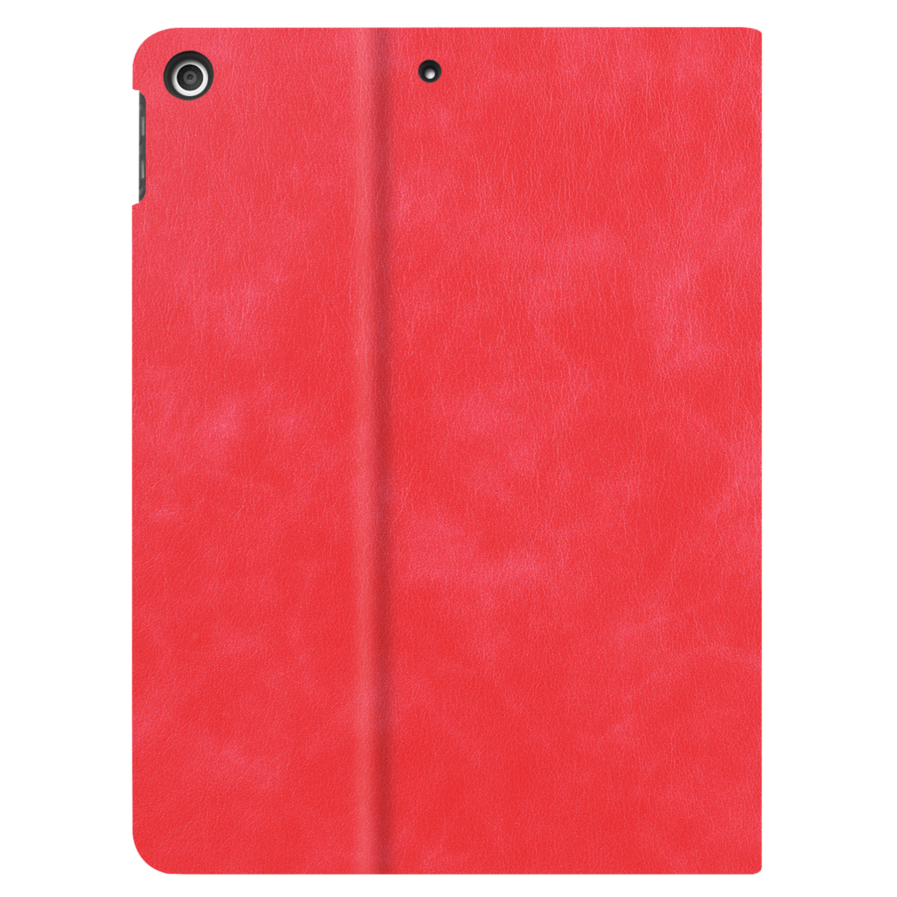 BASEY. Hoesje Geschikt voor iPad 10.2 2019 Hoes Case Luxe Hoesje Hard Cover Met Screenprotector - Hoes Geschikt voor iPad 7 Hoesje Bookcase Met Uitsparing Geschikt voor Apple Pencil - Rood