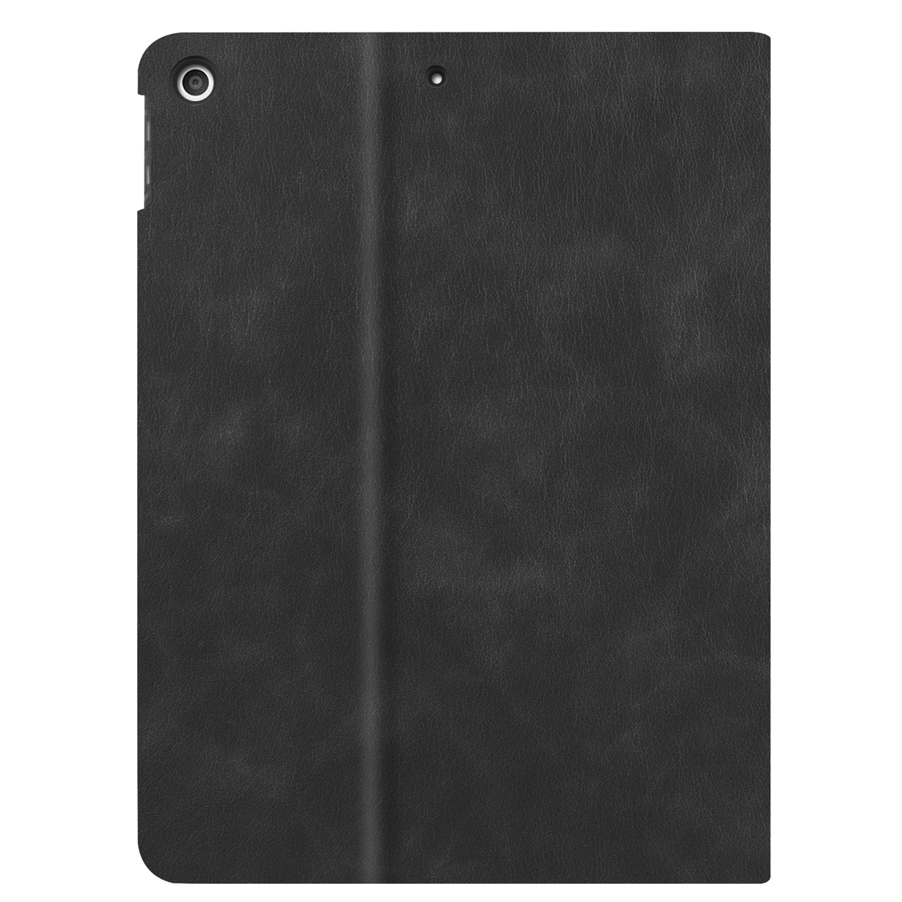 NoXx Hoesje Geschikt voor iPad 10.2 2019 Hoesje Hardcover Hoes Book Case Met Uitsparing Geschikt voor Apple Pencil Met Screenprotector - Zwart