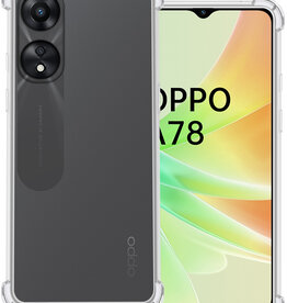 BASEY. BASEY. OPPO A78 Hoesje Shockproof - Transparant