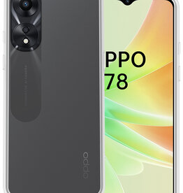 BASEY. BASEY. OPPO A78 Hoesje Siliconen - Transparant