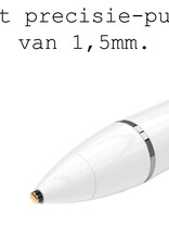 BASEY. Stylus Pen Universeel Active Touch Pen Geschikt Voor Tablet en Smartphone - Wit