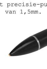 BASEY. Stylus Pen Universeel Active Touch Pen Geschikt Voor Tablet en Smartphone - Zwart