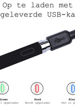 BASEY. Stylus Pen Universeel Active Touch Pen Geschikt Voor Tablet en Smartphone - Zwart