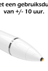 Nomfy Universele Active Stylus Pen Oplaadbaar Geschikt Voor Tablets en Smartphones - Wit
