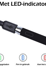 Nomfy Universele Active Stylus Pen Oplaadbaar Geschikt Voor Tablets en Smartphones - Zwart