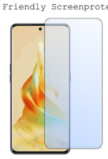 BASEY. Screenprotector Geschikt voor OPPO Reno 8T 4G Screenprotector Tempered Glass - Screenprotector Geschikt voor OPPO Reno 8T 4G Beschermglas Screen Protector Glas - 2 Stuks