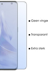 NoXx Screenprotector Geschikt voor OPPO Reno 8T 4G Screenprotector Tempered Glass Gehard Glas Beschermglas
