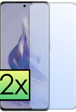 NoXx Screenprotector Geschikt voor OPPO Reno 8T 4G Screenprotector Tempered Glass Gehard Glas Beschermglas - 2x