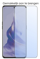 NoXx Screenprotector Geschikt voor OPPO Reno 8T 4G Screenprotector Tempered Glass Gehard Glas Beschermglas - 3x