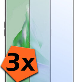Nomfy Nomfy Oppo Reno 8T 4G Screenprotector Glas - 3 PACK
