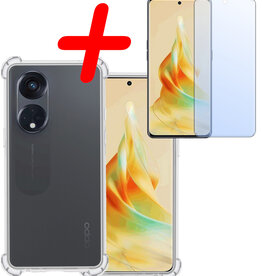 BASEY. BASEY. Oppo Reno 8T 4G Hoesje Shockproof Met Screenprotector