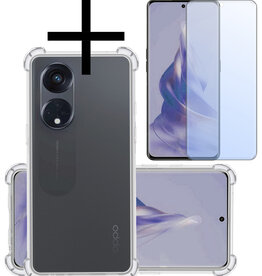 NoXx NoXx Oppo Reno 8T 4G Hoesje Shockproof Met Screenprotector