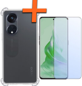 Nomfy Nomfy Oppo Reno 8T 4G Hoesje Shockproof Met Screenprotector