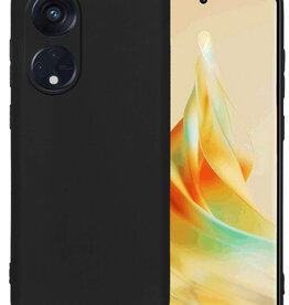 BASEY. BASEY. Oppo Reno 8T 4G Hoesje Siliconen - Zwart