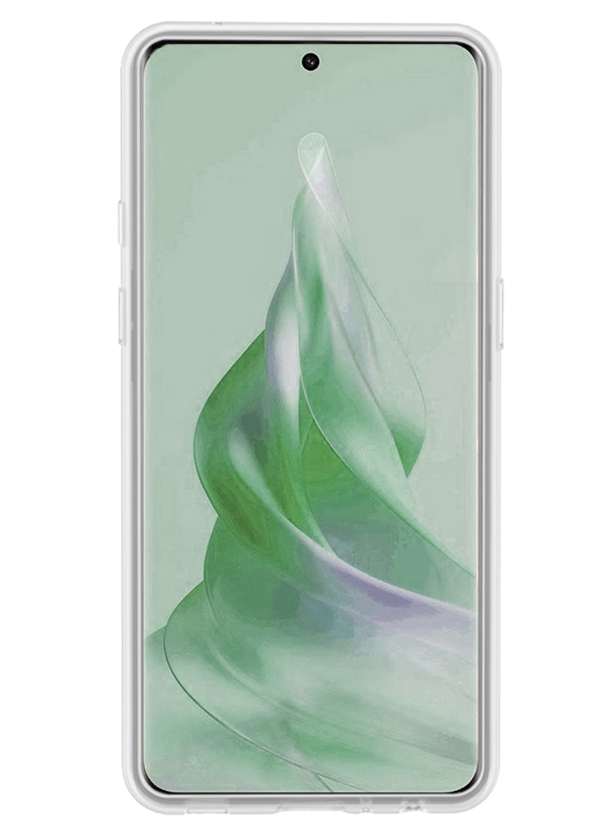 Nomfy Hoesje Geschikt voor OPPO Reno 8T 4G Hoesje Siliconen Cover Case Met Screenprotector - Hoes Geschikt voor OPPO Reno 8T 4G Hoes Back Case - Transparant