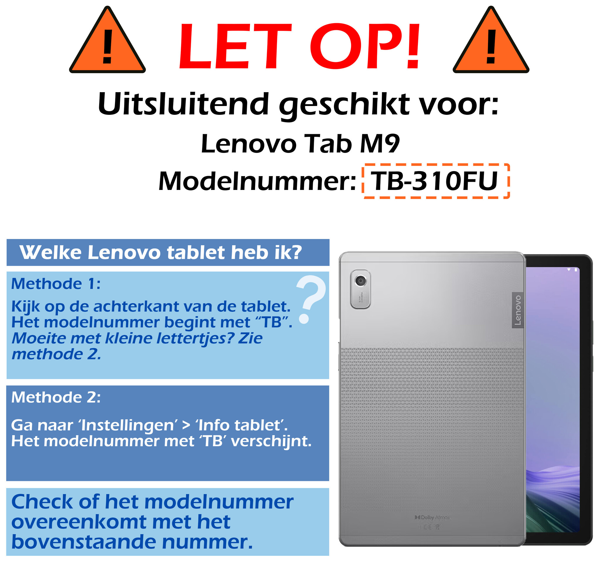 Nomfy Screenprotector Geschikt voor Lenovo Tab M9 Screenprotector Bescherm Glas - Screen Protector Geschikt voor Lenovo Tab M9 Screenprotector Tempered Glass