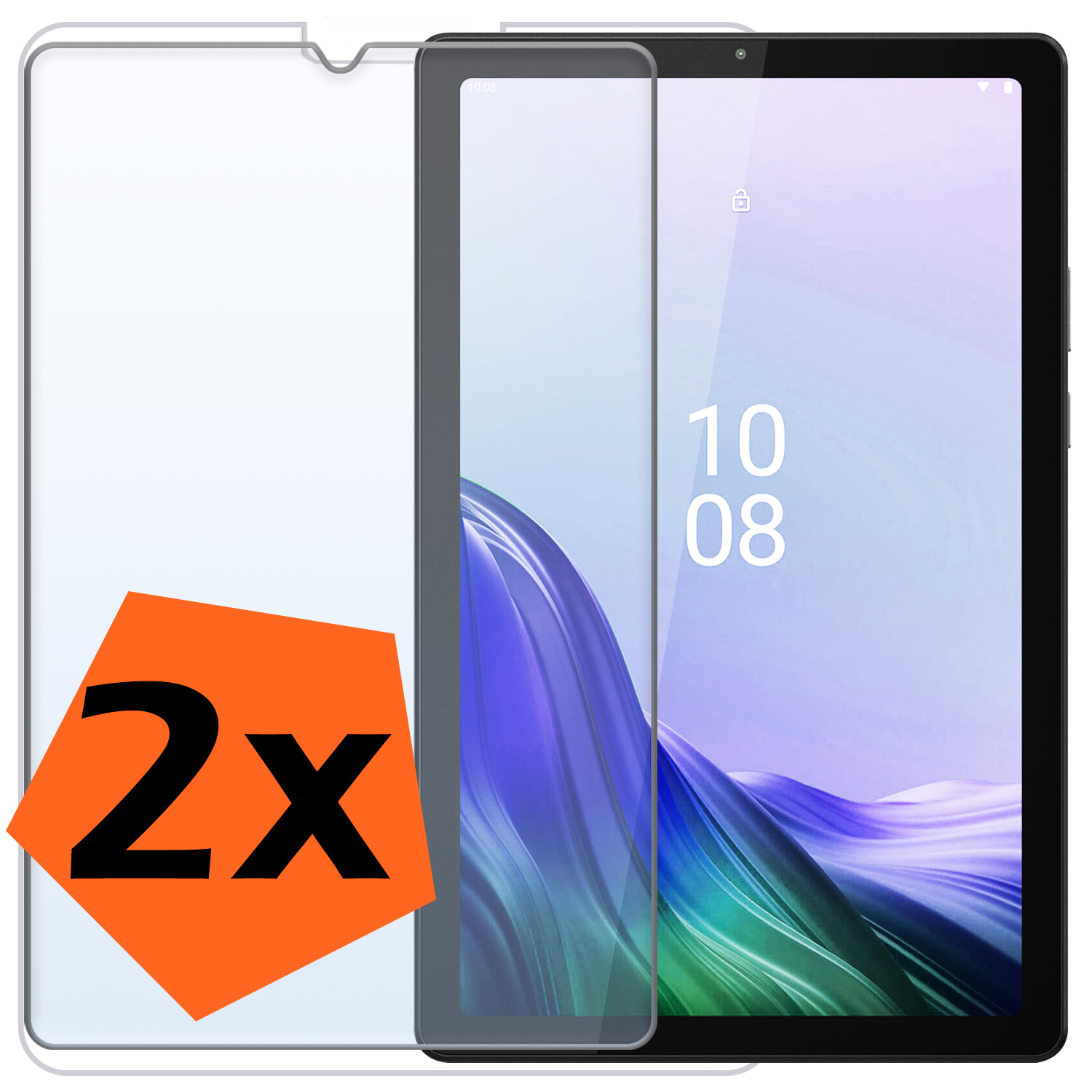 Nomfy Screenprotector Geschikt voor Lenovo Tab M9 Screenprotector Bescherm Glas - Screen Protector Geschikt voor Lenovo Tab M9 Screenprotector Tempered Glass - 2 PACK