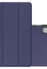 NoXx Hoesje Geschikt voor Lenovo Tab M9 Hoesje Case Hard Cover Hoes Book Case - Donkerblauw