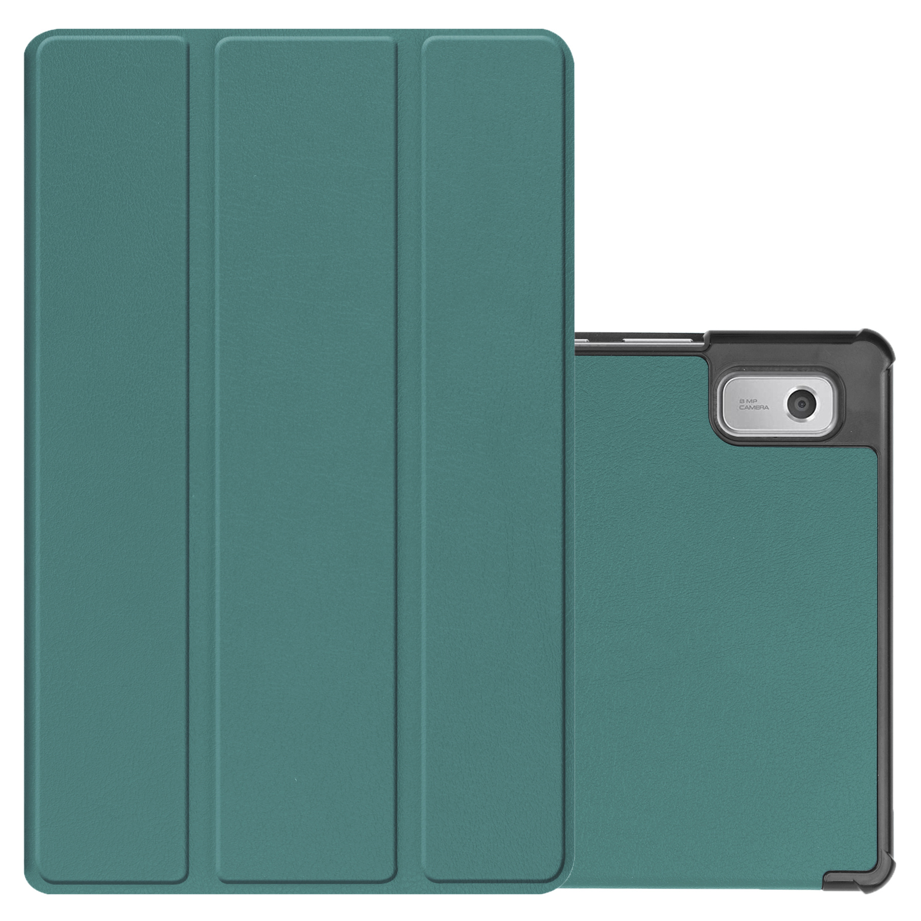 NoXx Hoesje Geschikt voor Lenovo Tab M9 Hoesje Case Hard Cover Hoes Book Case - Donkergroen