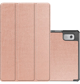 NoXx NoXx Lenovo Tab M9 Hoes - Rosé Goud
