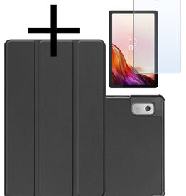 NoXx NoXx Lenovo Tab M9 Hoes Met Screenprotector - Zwart