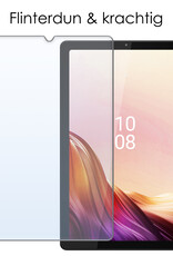 NoXx Hoesje Geschikt voor Lenovo Tab M9 Hoesje Case Hard Cover Hoes Book Case Met Screenprotector - Grijs