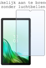 BASEY. Hoesje Geschikt voor Lenovo Tab M9 Hoes Case Tablet Hoesje Tri-fold Met Screenprotector - Hoes Geschikt voor Lenovo Tab M9 Hoesje Hard Cover Bookcase Hoes - Donkerblauw