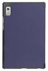 NoXx Hoesje Geschikt voor Lenovo Tab M9 Hoesje Case Hard Cover Hoes Book Case Met Screenprotector - Donkerblauw
