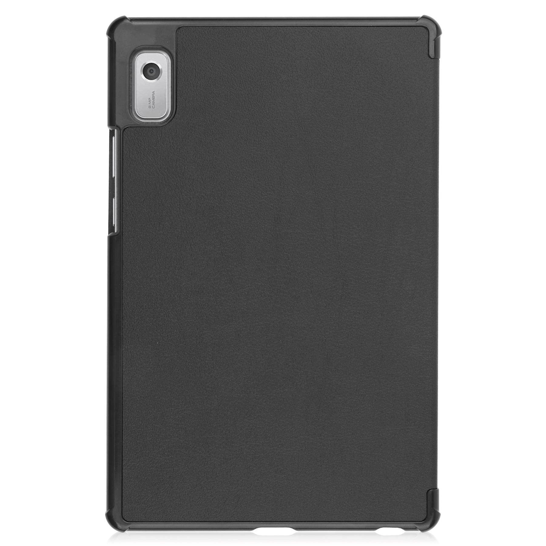 NoXx Hoesje Geschikt voor Lenovo Tab M9 Hoesje Case Hard Cover Hoes Book Case Met Screenprotector - Zwart