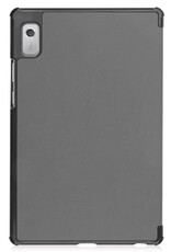 Nomfy Hoes Geschikt voor Lenovo Tab M9 Hoes Tri-fold Tablet Hoesje Case Met Screenprotector - Hoesje Geschikt voor Lenovo Tab M9 Hoesje Hardcover Bookcase - Grijs