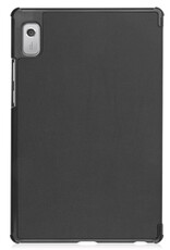 Nomfy Hoes Geschikt voor Lenovo Tab M9 Hoes Tri-fold Tablet Hoesje Case Met Screenprotector - Hoesje Geschikt voor Lenovo Tab M9 Hoesje Hardcover Bookcase - Zwart
