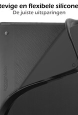 Nomfy Hoesje Geschikt voor Kobo Elipsa 2E Hoes Book Case - Hoes Geschikt voor Kobo Elipsa 2E Hoesje Book Cover - Zwart