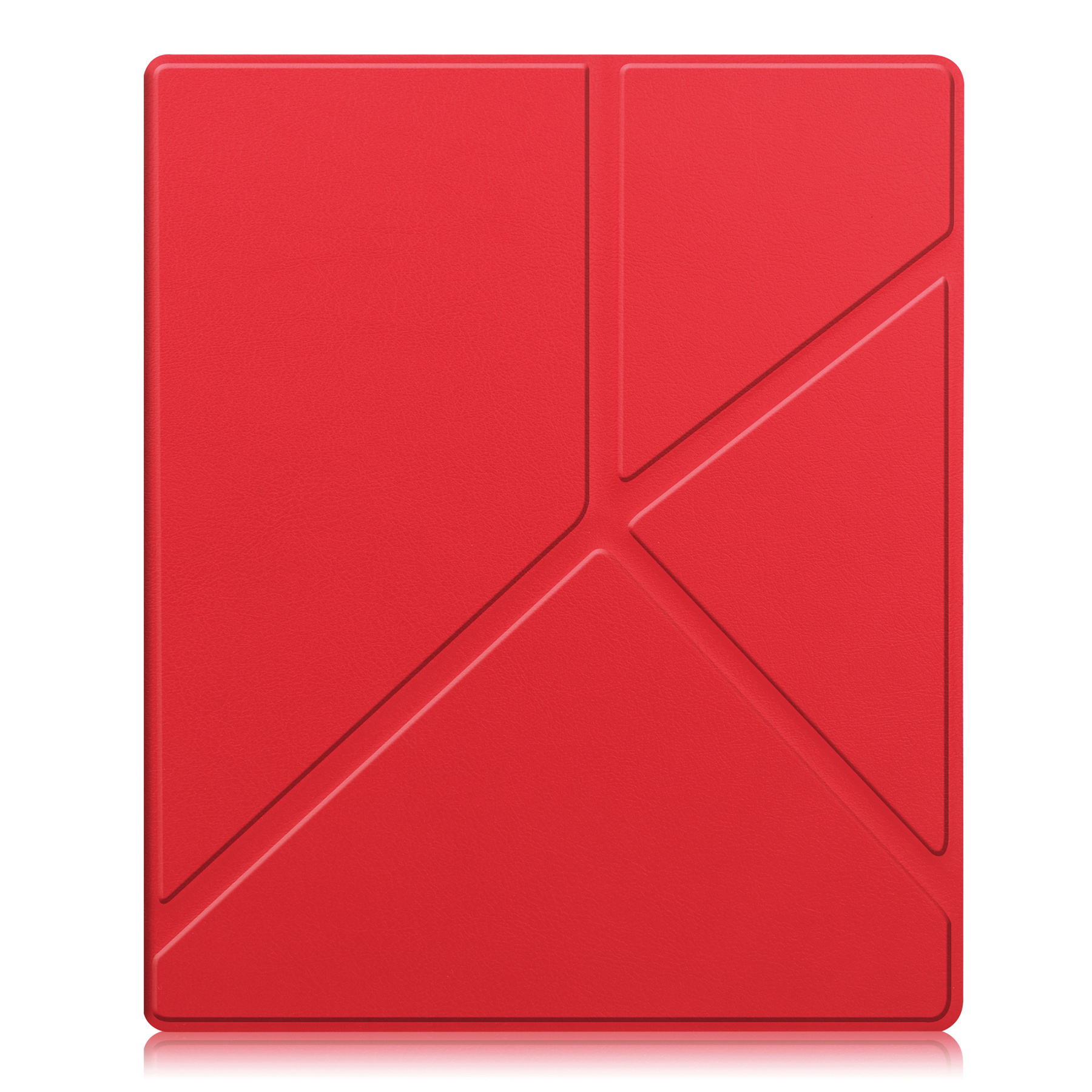 Nomfy Hoesje Geschikt voor Kobo Elipsa 2E Hoes Book Case - Hoes Geschikt voor Kobo Elipsa 2E Hoesje Book Cover - Rood