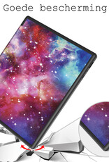 BASEY. Hoes Geschikt voor Kobo Elipsa 2E Hoesje Bookcase Cover Hoes - Hoesje Geschikt voor Kobo Elipsa 2E Hoes Cover Case - Galaxy