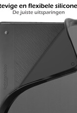 Nomfy Hoesje Geschikt voor Kobo Elipsa 2E Hoes Book Case - Hoes Geschikt voor Kobo Elipsa 2E Hoesje Book Cover - Grijs