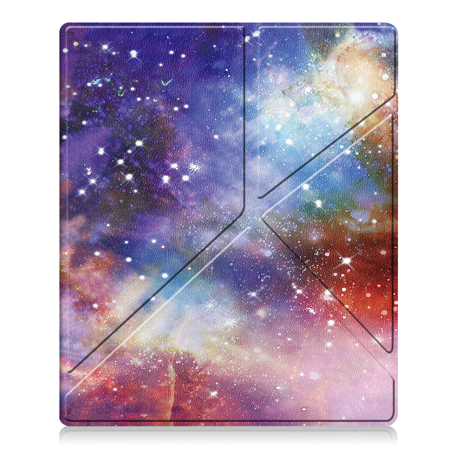 Nomfy Hoesje Geschikt voor Kobo Elipsa 2E Hoes Book Case - Hoes Geschikt voor Kobo Elipsa 2E Hoesje Book Cover - Galaxy
