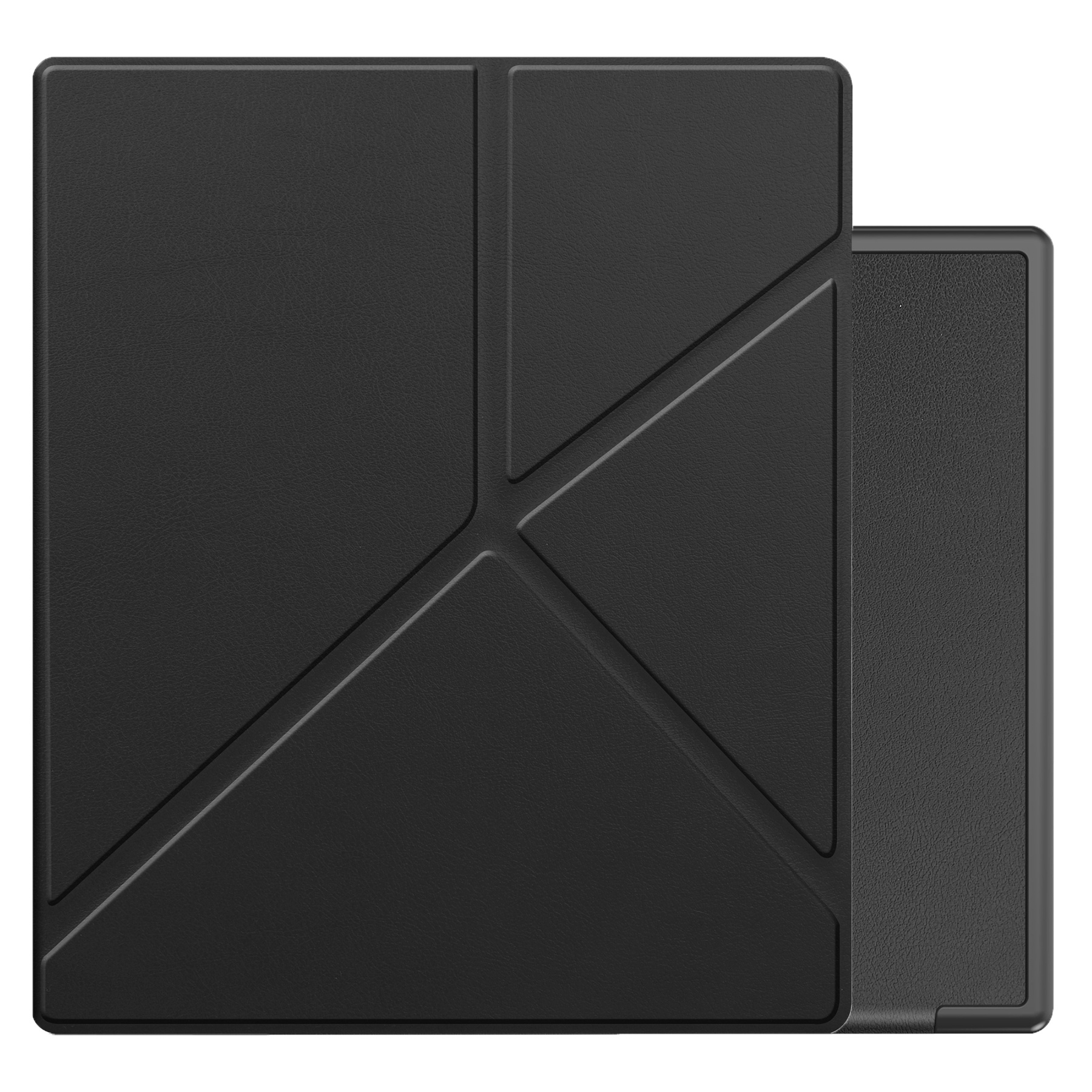 NoXx Hoes Geschikt voor Kobo Elipsa 2E Hoesje Bookcase Cover Book Case Hoes Sleepcover - Zwart
