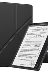 BASEY. Hoes Geschikt voor Kobo Elipsa 2E Hoesje Bookcase Cover Hoes - Hoesje Geschikt voor Kobo Elipsa 2E Hoes Cover Case - Zwart