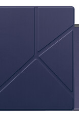NoXx Hoes Geschikt voor Kobo Elipsa 2E Hoesje Bookcase Cover Book Case Hoes Sleepcover - Donkerblauw