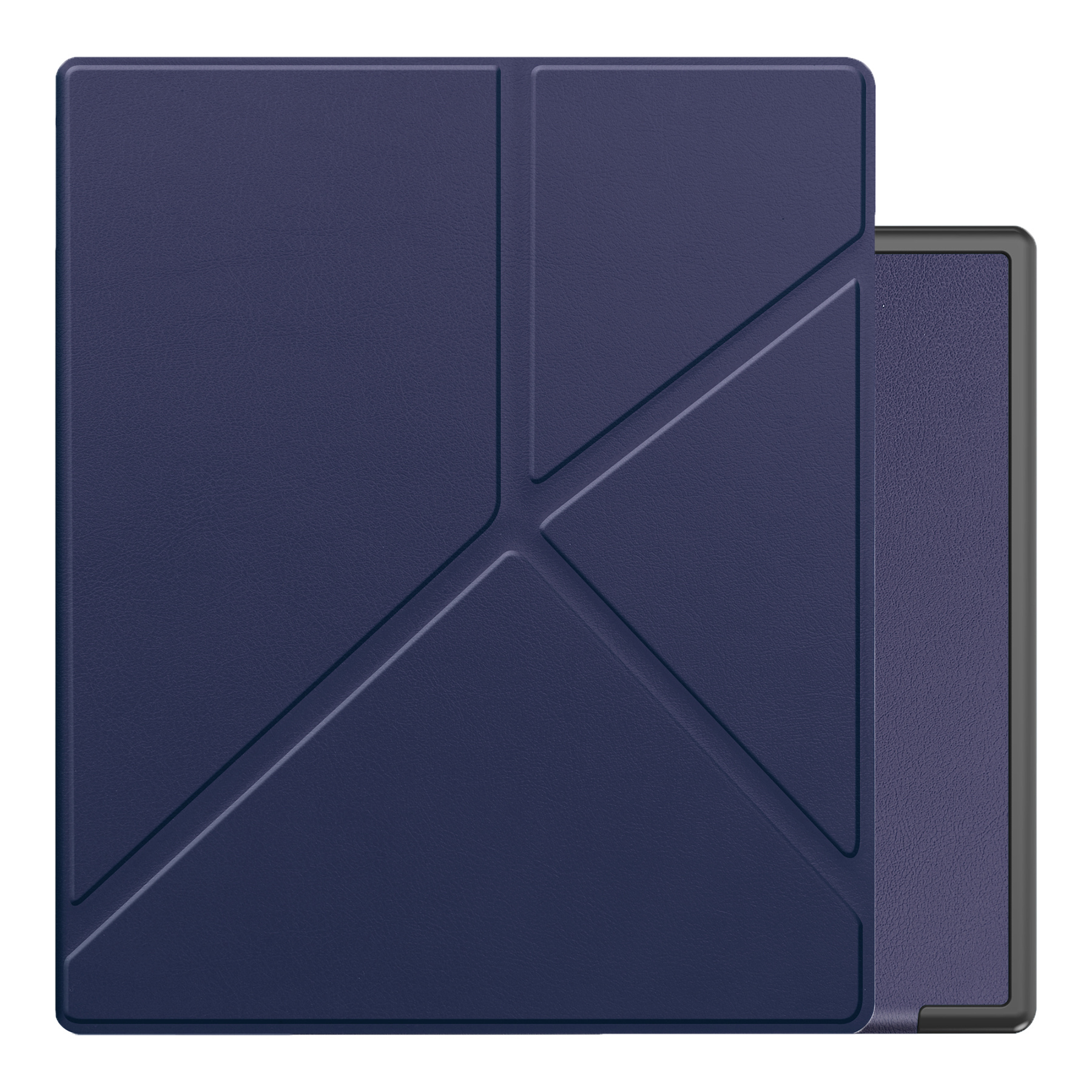 NoXx Hoes Geschikt voor Kobo Elipsa 2E Hoesje Bookcase Cover Book Case Hoes Sleepcover - Donkerblauw