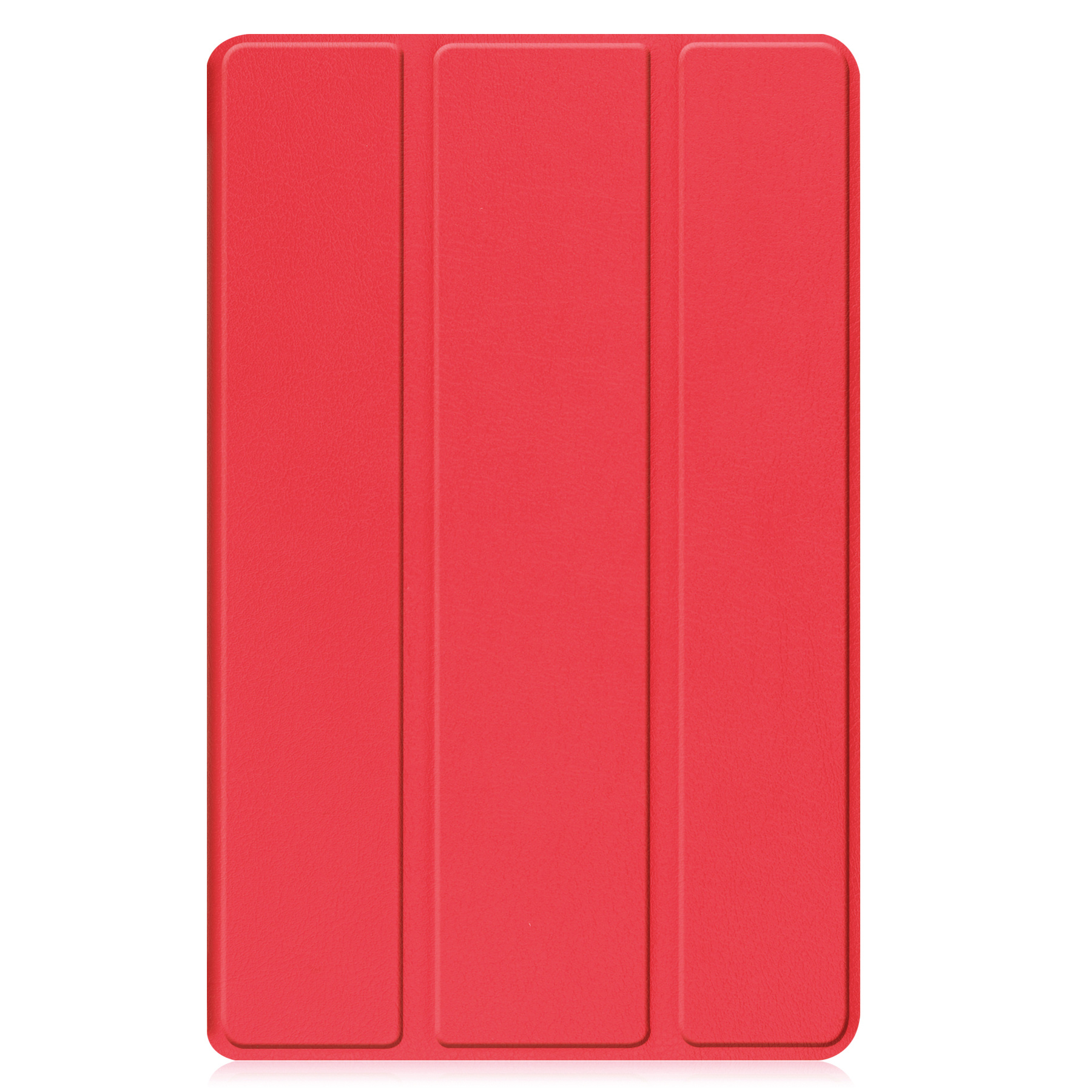 BASEY. Hoesje Geschikt voor Lenovo Tab M9 Hoes Case Tablet Hoesje Tri-fold Met Screenprotector - Hoes Geschikt voor Lenovo Tab M9 Hoesje Hard Cover Bookcase Hoes - Rood