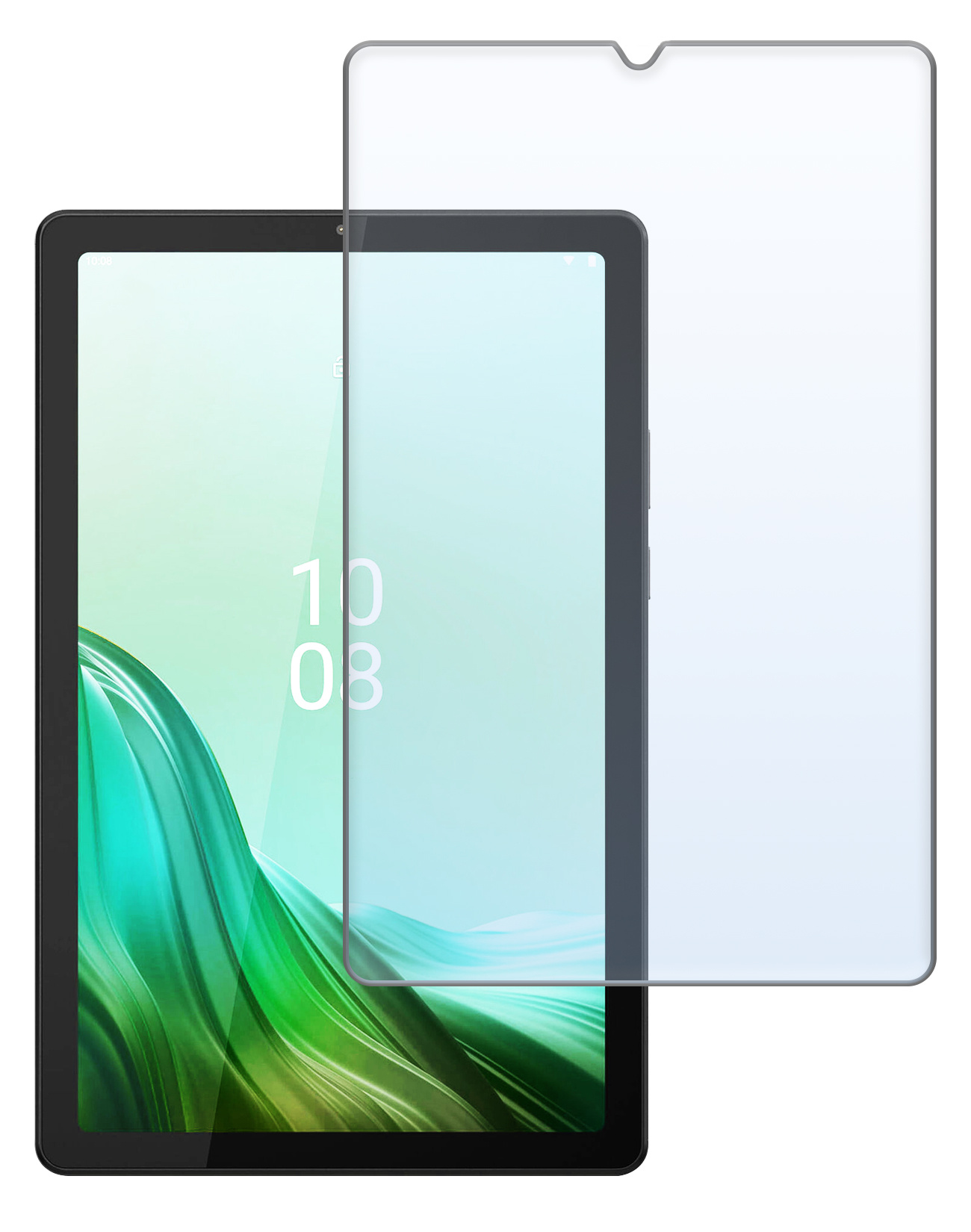 BASEY. Hoesje Geschikt voor Lenovo Tab M9 Hoes Case Tablet Hoesje Tri-fold Met Screenprotector - Hoes Geschikt voor Lenovo Tab M9 Hoesje Hard Cover Bookcase Hoes - Rood