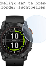 BASEY. Screenprotector Geschikt voor Garmin Fenix 7 Pro Screenprotector Tempered Glass Beschermglas - Screenprotector Geschikt voor Garmin Fenix 7 Pro Screen Protector - 2 Stuks