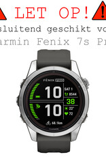 BASEY. Screenprotector Geschikt voor Garmin Fenix 7S Pro Screenprotector Tempered Glass Beschermglas - Screenprotector Geschikt voor Garmin Fenix 7S Pro Screen Protector