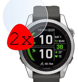 BASEY. BASEY. Garmin Fenix 7S Pro Screenprotector - 2 PACK
