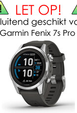 NoXx Screenprotector Geschikt voor Garmin Fenix 7S Pro Screenprotector Tempered Glass Gehard Glas - 2x