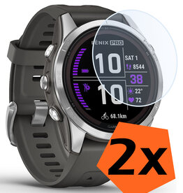 Nomfy Nomfy Garmin Fenix 7S Pro Screenprotector - 2 PACK