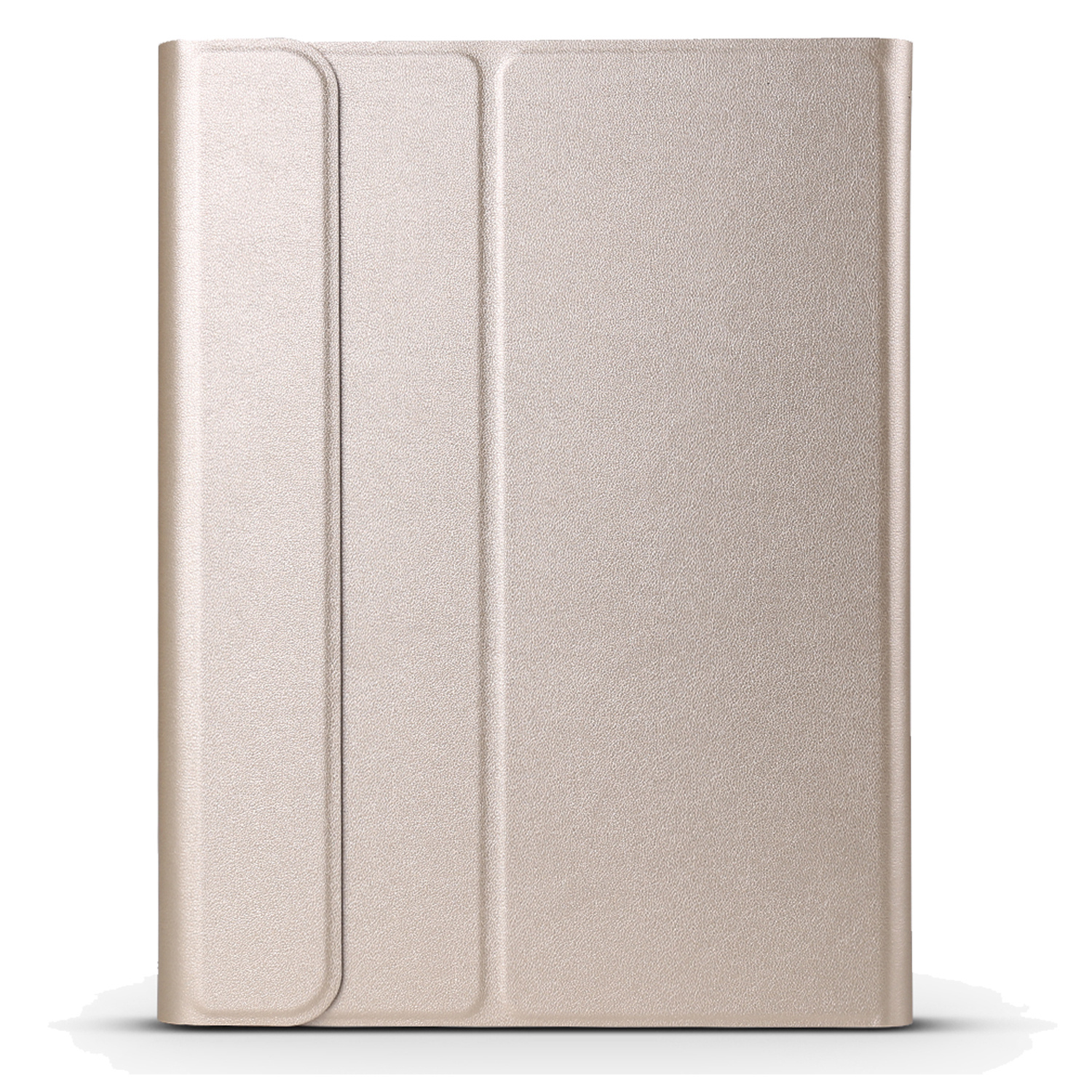 BASEY. Hoesje Geschikt voor iPad 2022 Toetsenbord Hoes Book Case Met Screenprotector - Hoes Geschikt voor iPad 10 Toetsenbord Hoesje Keyboard Cover - Goud