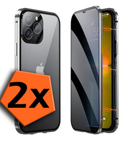 Nomfy Nomfy iPhone 11 Hoesje Magneet - Zilver - 2 PACK