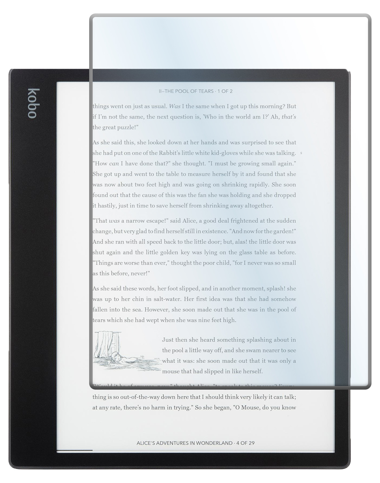 BASEY. Screenprotector Geschikt voor Kobo Elipsa 2E Screenprotector Tempered Glass - Screenprotector Geschikt voor Kobo Elipsa 2E Screen Protector